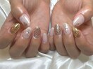 華やかニュアンスネイル