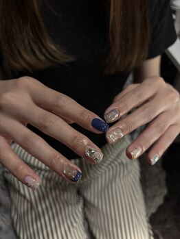 ジェーネイル(J.nail)の写真/【持ち込みデザイン大歓迎♪】「やりたい」を実現★圧倒的な再現力と豊富なパーツが自慢！長崎・諫早ネイル