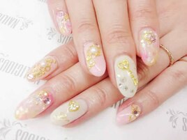 パステルピンクネイル☆