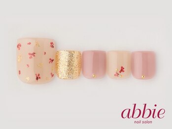 ネイルサロン アビー グランデュオ蒲田店(abbie)/押し花フット ¥11946