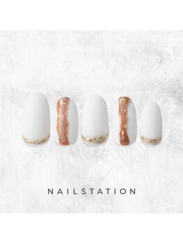 ネイルステーション リンクスウメダ店(NAIL STATION)/シンプルネイル／パラジェル