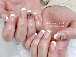 フレンチネイル ¥6,800