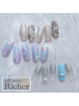 エスフィーネイルサロン リシェル(Esfy nailsalon Richer)/2024,6月 定額デザイン