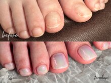 ツメハピ(tumehapi)/フット長さだし&ミラーパウダー