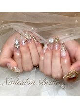 エスフィーネイルサロン ブリーユ(Esfy nailsalon Brille)/キラキラネイル