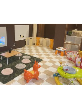 お子様同伴OKのサロン