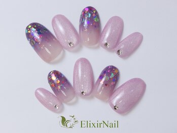 エリクサーネイル 神田(Elixir Nail)/シンプル/クーポン使用