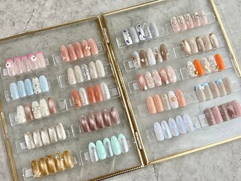 アテ(ate)の写真/当店人気No.1★【定額デザインコース￥8800】何度でも同じ価格で通えるから毎月のネイルが楽しみになる☆