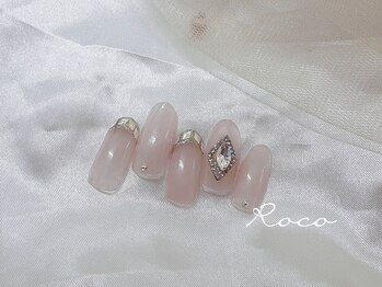 韓国ビジューネイル