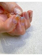ウロネイルズ(ulo nails)/淡色夕陽グラデーションネイル
