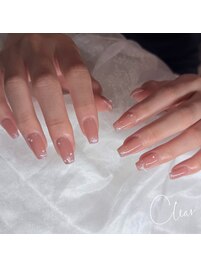 フラッシュグラデーションネイル