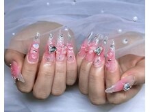 マルチューネイル 池袋(MARUCHU NAIL)/チップ長さだし×パーツ付け放題