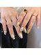 テノテノネイル(tenoteno_nail)の写真/【新規オフ無料★高評価4.9】Yuuri限定[自爪風クリアネイル 3900円]他お得メニューも掲載！