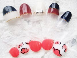 ジェル幅広選べるアート¥7040～