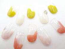 ネイルサロン クイール 小山店(NAIL SALON QUILL)/波フレンチ