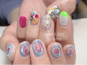アトリエループ(atelier Loop by shiho)/かこみネイル