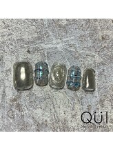 クワイ(Qui)/チェックネイル