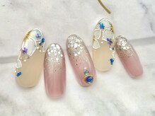 ターラ(Tara)/きれいめフラワーネイル