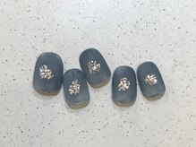 アイネイルズ 池袋店(I-nails)/ブルーマットラメ