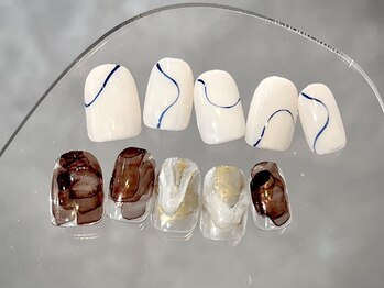 クレモアネイル 浦和店(CLEMORE NAIL)/インク×ラインアート