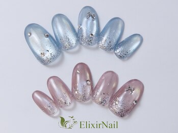 エリクサーネイル 神田(Elixir Nail)/シンプル/クーポン使用