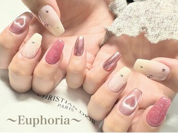 ユーフォリア(Euphoria)の写真/歴11年のトップネイリスト在籍★技術力・持ち込みデザインの再現性に定評有◎大切なご予定、イベント前に♪