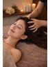 【不眠/睡眠の質向上へ】快眠のひと時♪ドライヘッドスパ60分¥6000