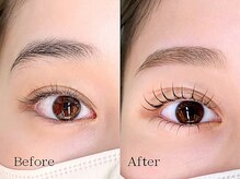 ミーナ 鍋島店(mina)/アイブロウWAX＋まつげパーマ上