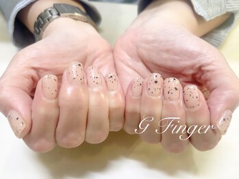 ジーフィンガー 大井町店(G Finger)/大理石のようなストーンネイル