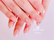 ビジュネイル(Bijou nail)/☆7200☆ガラスフレンチ