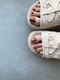 ハイク(HIKE)の写真/◇全メニューオフ無料◇foot nail[simple/french/magnet...]普段ネイルできない方は足元もオシャレに☆