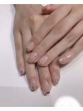 クリスタルネイルサロン(Crystal Nail)/ガラスフレンチ