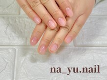 ナユネイル(na_yu.nail)/自爪風クリアネイル 184