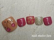 アイラッシュ アンド ネイルスタジオ ゼン(Zen)/【foot】定額デザインコース