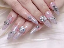 シーアンドビーネイル(C&B Nail)/長さだし持ち込みデザイン