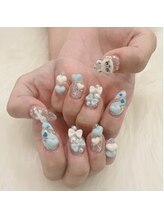 プリュム(Plume)/3D/推しネイル/キャラクター