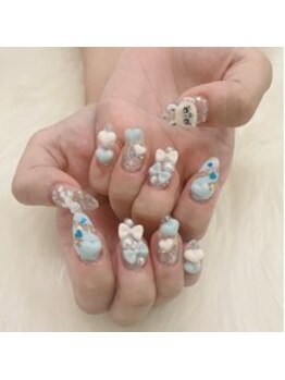 プリュム(Plume)/3D/推しネイル/キャラクター