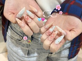 3Dハイビスカス☆180minアート