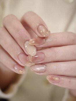 ANNA&CO. nail salon 目黒店の写真/ナチュラルネイルを楽しみたい方に*お仕事で派手にできない方にも◎上品で可愛い指先を叶えます◇!