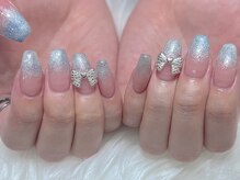 アンドネイル(&.nail)/グラデーション×アート追加