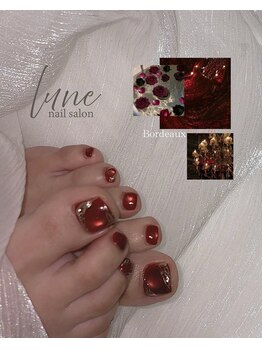 nail salon lune【ルネ】【5月中旬OPEN(予定)】/フット定額デザイン ¥8,000