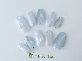 エリクサーネイル 池袋(Elixir Nail)/定額a シンプル/クーポン使用