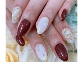 【ほり】ボルドーカラー