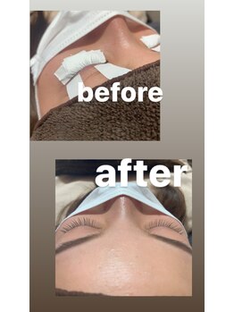 アース コアフュールボーテ 新潟中野山店 (EARTH Coiffure beaute')/シングルラッシュ