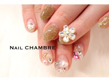 ネイル シャンブル(nail CHAMBRE)/パーツもりもりデザイン