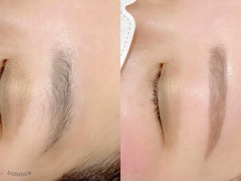 バランス 泉中央店(balance)/アイブロウWax/アイブロウメイク