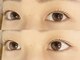レイア 豊中店(Leia RISE HAIR BRAND)の写真/高技術だからマツエクのモチが◎一人一人の目元に合わせた施術で上品な目元に♪自まつ毛への負担軽減★