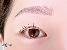 ミーナ 水ヶ江店(mina)/アイブロウWAX＋まつ毛パーマ上