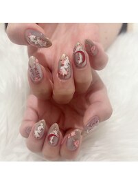 個性派シールネイル