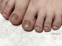 モフルール(Mofuleur)/オレンジベージュ×ミラー